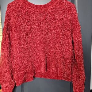 Cozy Red Women's Sweater